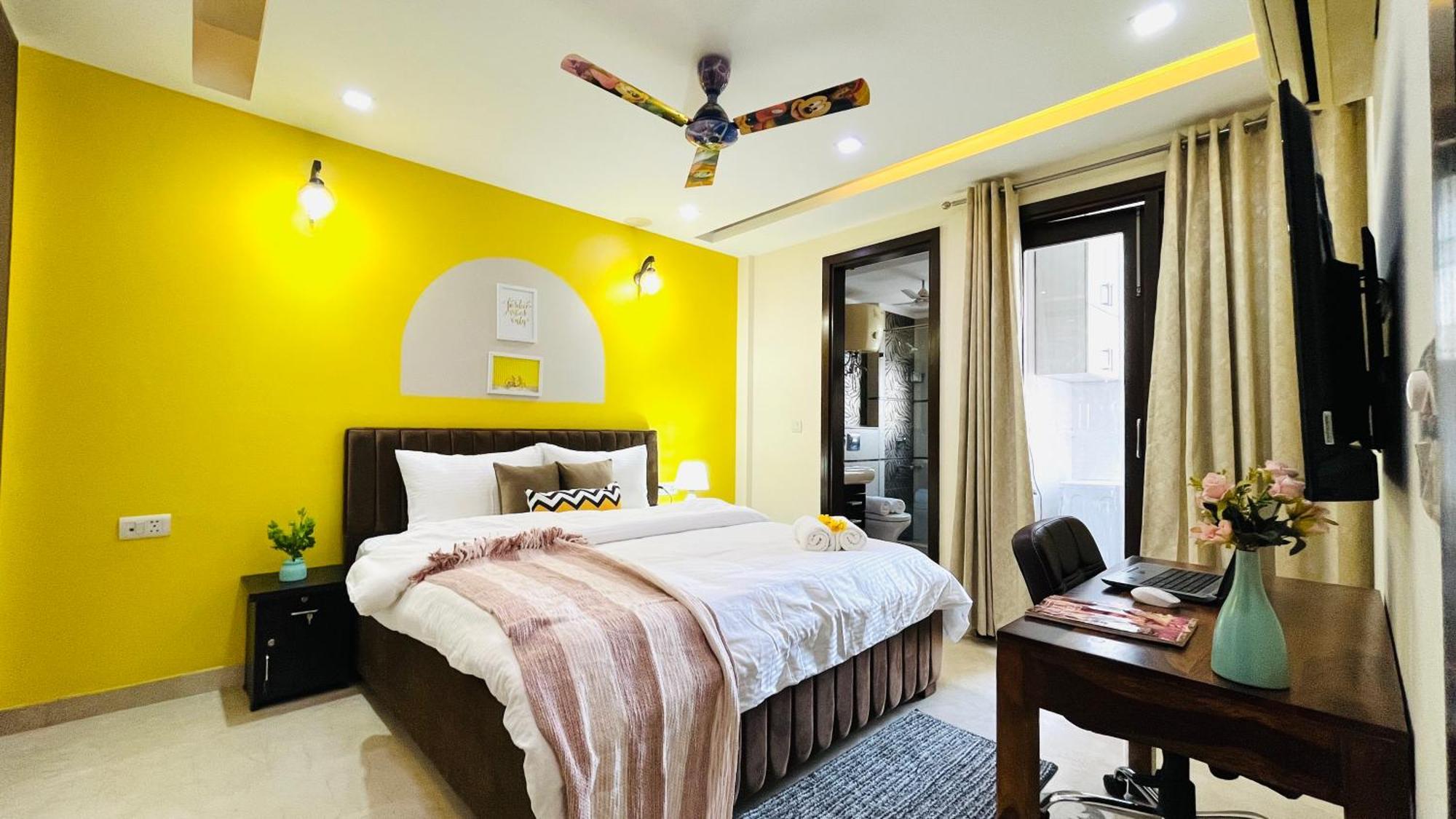 Olive Serviced Apartments - Defence Colony Нью-Дели Экстерьер фото