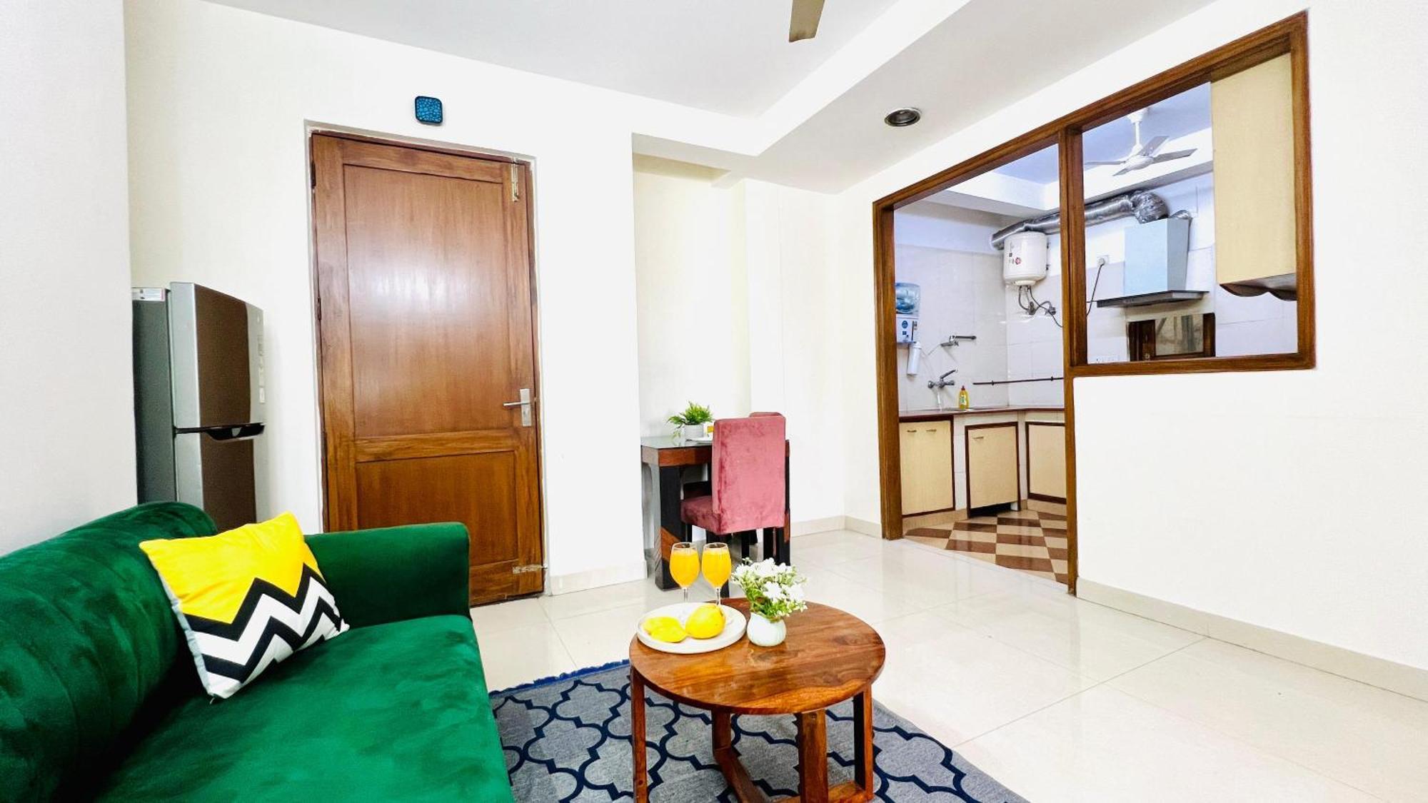 Olive Serviced Apartments - Defence Colony Нью-Дели Экстерьер фото